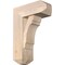 Ekena Millwork Olympic Craftsman Smooth Bracket w/ Offset Brace, Douglas Fir, 7 1/2"W x 18"D x 26"H BKT0806X18X26OLY04SDF - alternate 1